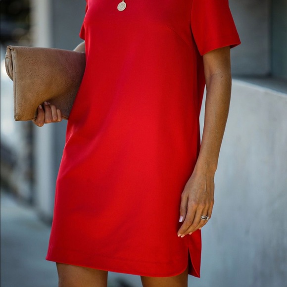 VICI AMBITIOUS POCKETED SHORT SLEEVE SHIFT DRESS - Picture 2 of 6